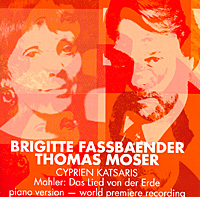 Fassbaender, Moser, Katsaris Mahler Das Lied Von Der Erde Серия: Maestro инфо 7516e.