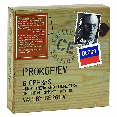 Valery Gergiev Prokofiev 6 Operas (14 CD) Серия: Collectors Edition инфо 9415g.