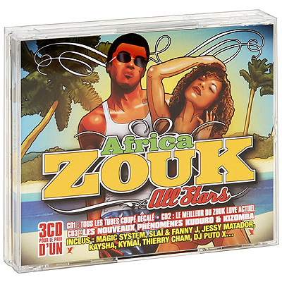 Africa Zouk All Stars (3 CD) Формат: 3 Audio CD (Box Set) Дистрибьюторы: Gala Records, EMI Music France Европейский Союз Лицензионные товары Характеристики аудионосителей 2009 г Сборник: Импортное издание инфо 9774g.